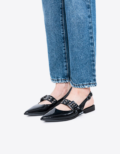 Zapato Balerina Angelina Negro Viamo - Image 2